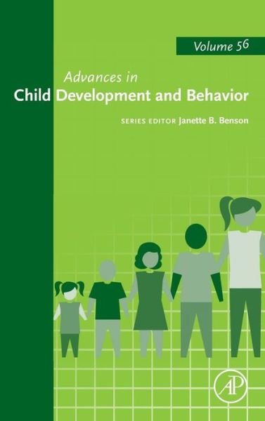 Cover for Benson · Advances in Child Development and Behavior - Advances in Child Development and Behavior (Hardcover Book) (2019)