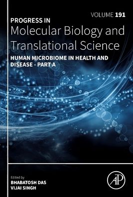 Cover for Bhabatosh Das · Human Microbiome in Health and Disease - Part A - Progress in Molecular Biology and Translational Science (Innbunden bok) (2022)