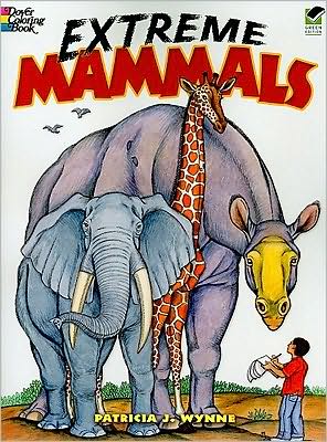 Cover for Patricia J. Wynne · Extreme Mammals - Dover Nature Coloring Book (Paperback Book) (2009)