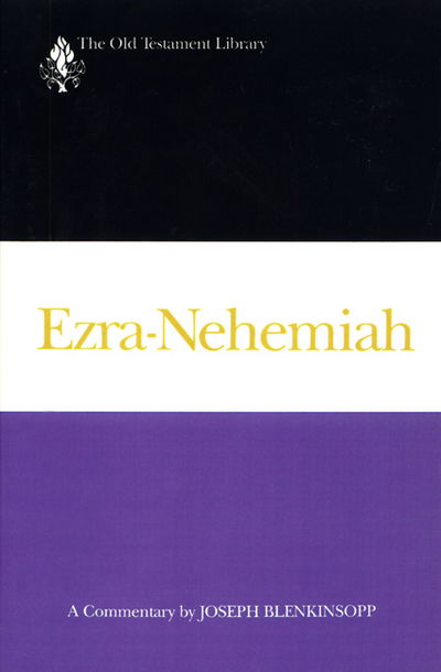 Cover for Joseph Blenkinsopp · Ezra-nehemiah: a Commentary (Old Testament Library) (Paperback Book) (1988)