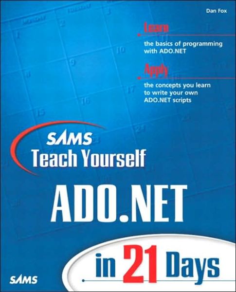 Cover for Dan Fox · Sams Teach Yourself ADO.NET in 21 Days - Sams Teach Yourself (Paperback Book) (2002)