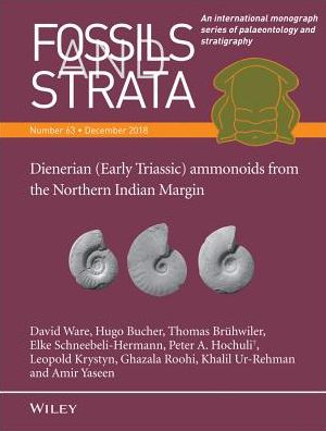 Cover for David Ware · Dienerian (Early Triassic) ammonoids from the Northern Indian Margin - Fossils and Strata Monograph Series (Paperback Book) (2019)