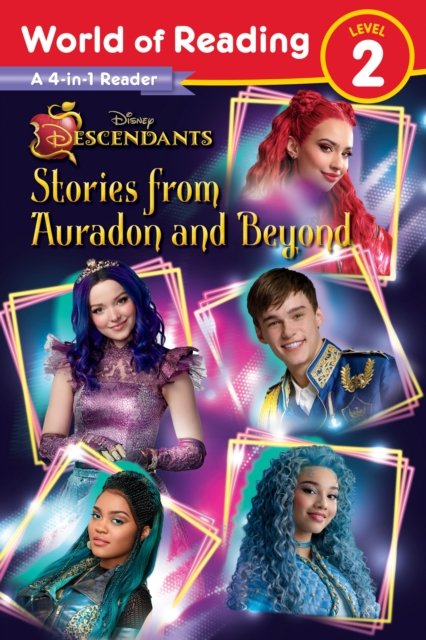 Cover for Steve Behling · World of Reading: Descendants 4-in-1 Reader: Stories from Auradon and Beyond - World of Reading (Taschenbuch) (2024)