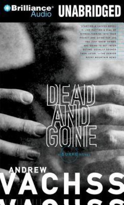 Cover for Andrew Vachss · Dead and Gone (CD) (2013)