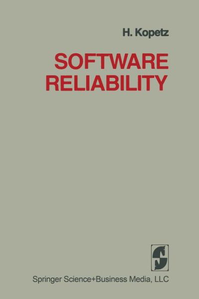 Cover for Kopetz · Software Reliability (Pocketbok) (2013)