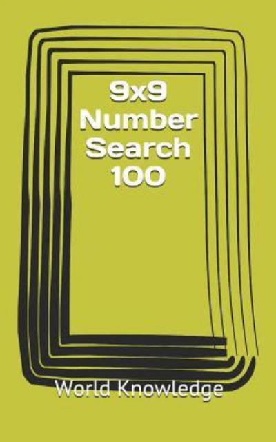 Cover for Knowledge World Knowledge · 9x9 Number Search 100 (Paperback Book) (2017)