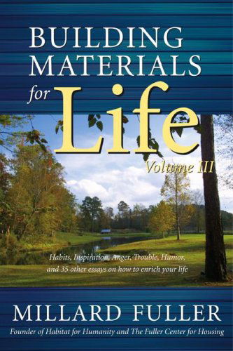 Cover for Millard Fuller · Building Materials for Life, Volume III (Taschenbuch) (2015)