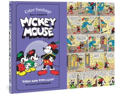 Cover for Floyd Gottfredson · Walt Disney's Mickey Mouse Color Sundays Robin Hood Rises Again (Gebundenes Buch) (2013)