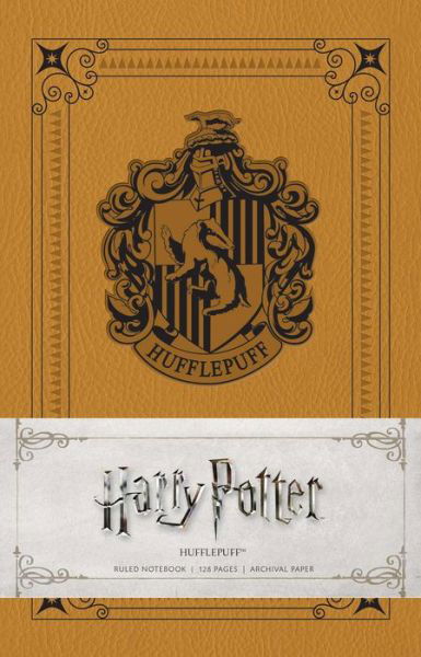 Harry Potter: Hufflepuff Ruled Notebook - Insight Editions - Libros - Insight Editions - 9781683832867 - 21 de noviembre de 2017