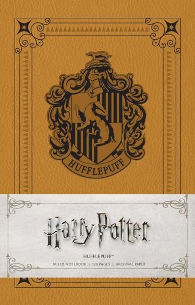 Harry Potter: Hufflepuff Ruled Notebook - Insight Editions - Kirjat - Insight Editions - 9781683832867 - tiistai 21. marraskuuta 2017