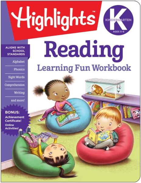 Cover for Kindergarten Reading - Learning Fun Workbooks (Paperback Book) (2019)