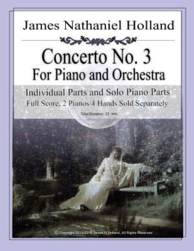 Cover for James Nathaniel Holland · Concerto No. 3 for Piano and Orchestra (Paperback Bog) (2018)