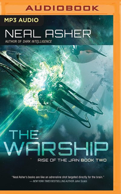 Cover for Neal Asher · Warship the (Audiobook (CD)) (2019)