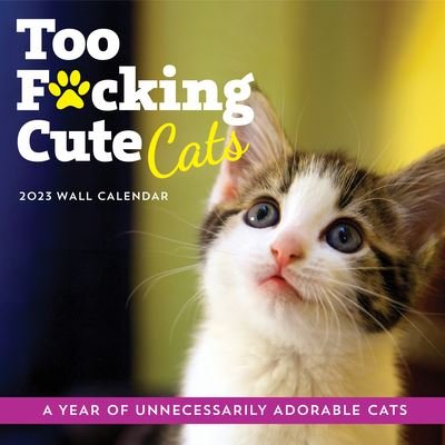 Cover for Sourcebooks · 2023 Too F*cking Cute Cats Wall Calendar: A Year of Unnecessarily Adorable Cats - Calendars &amp; Gifts to Swear By (Kalender) (2022)