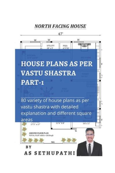 Cover for A S Sethu Pathi · HOUSE PLANS as per Vastu Shastra Part -1: (80 variety of house plans as per Vastu Shastra with detailed explanation and different square areas) (Paperback Book) (2018)