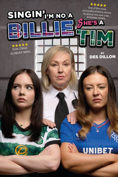 Cover for Des Dillon · Singin I'm No a Billie She's a Tim (Paperback Book) (2025)