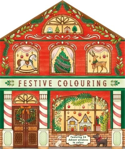 Cover for Igloo Books · Festive Colouring - Mindful Colouring (Paperback Book) (2023)