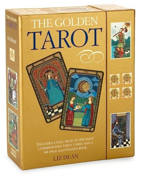 Cover for Liz Dean · The Golden Tarot (Book) (2008)