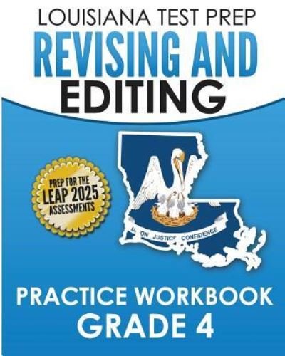 Cover for Test Master Press Louisiana · LOUISIANA TEST PREP Revising and Editing Practice Workbook Grade 4 (Paperback Book) (2017)