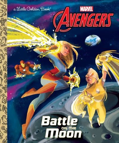 Cover for John Sazaklis · Battle on the Moon (Marvel Avengers) (Hardcover Book) (2019)