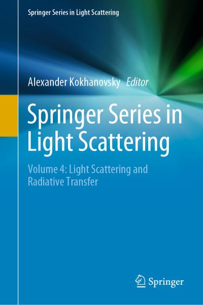 Springer Series in Light Scattering - - Livros - Springer Nature Switzerland AG - 9783030205867 - 11 de julho de 2019