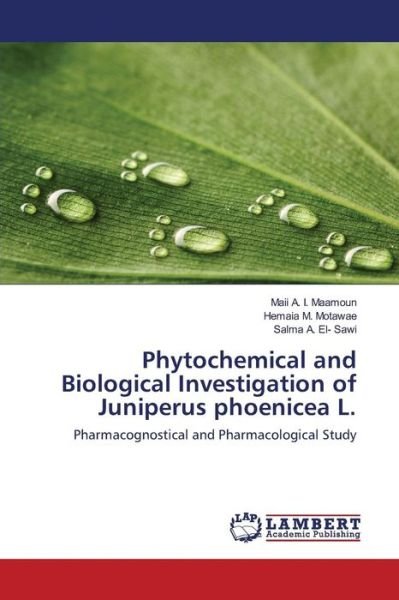 Cover for Maamoun · Phytochemical and Biological In (Book) (2016)