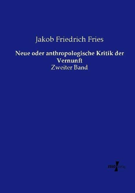 Cover for Fries · Neue oder anthropologische Kritik (Book)