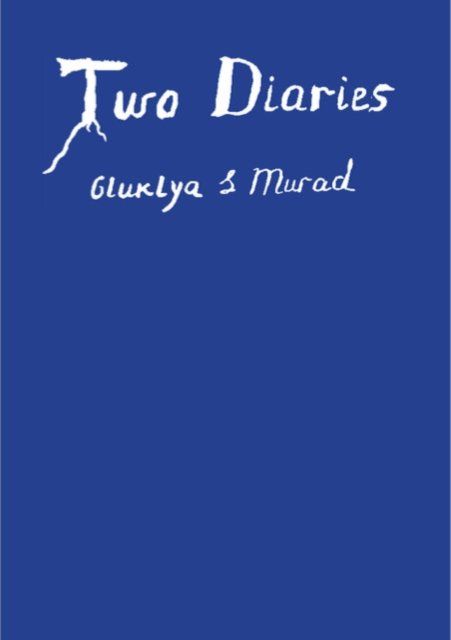 Cover for Two Diaries: Gluklya &amp; Murad (Pocketbok) (2022)