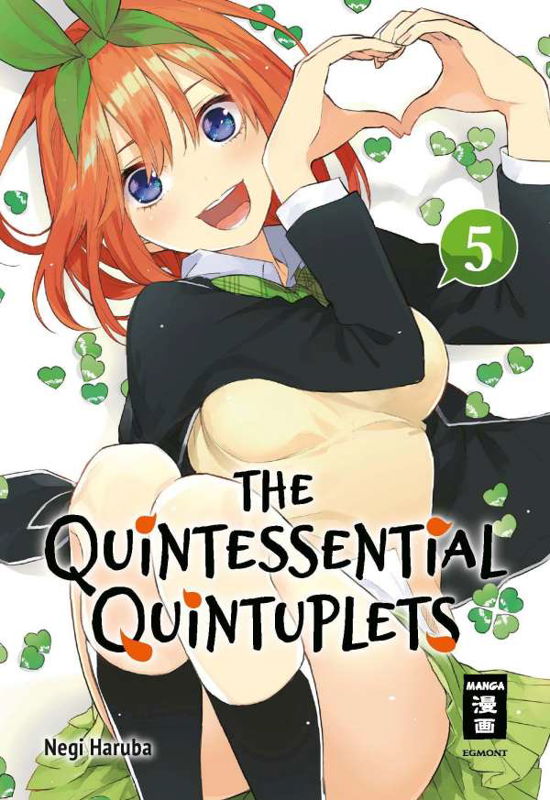 The Quintessential Quintuplets 05 - Negi Haruba - Bøger - Egmont Manga - 9783770426867 - 5. november 2020