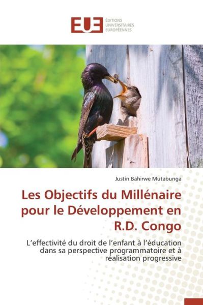 Cover for Bahirwe Mutabunga Justin · Les Objectifs Du Millenaire Pour Le Developpement en R.d. Congo (Paperback Book) (2018)