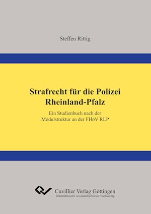 Cover for Steffen Rittig · Strafrecht für die Polizei Rheinland-Pfalz (Paperback Book) (2014)