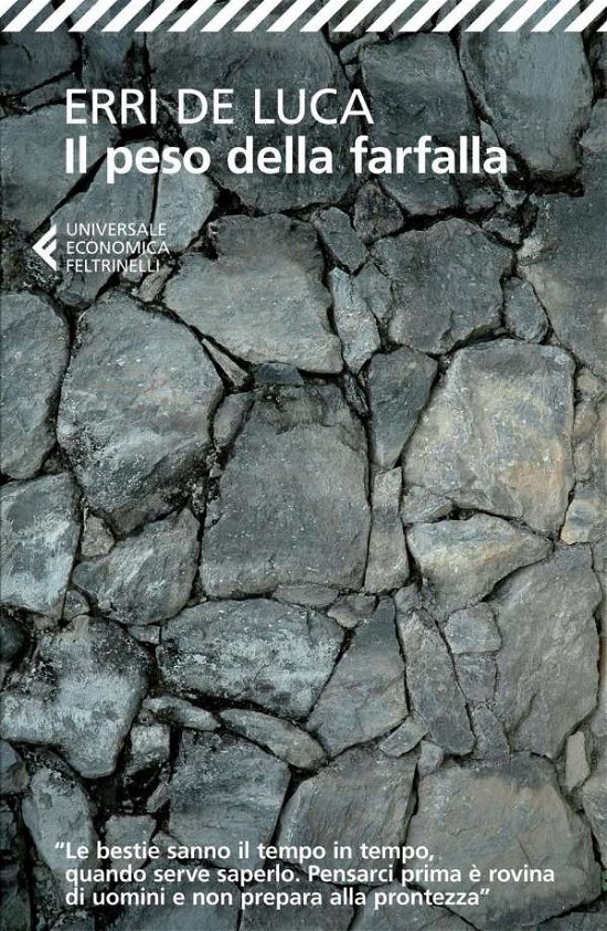 Cover for Erri De Luca · Il peso della farfalla (Paperback Bog) (2015)
