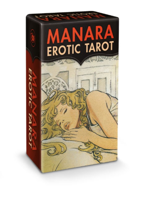 Cover for Manara, Milo (Milo Manara) · Manara Erotic Tarot - Mini Tarot (Lernkarteikarten) [New edition] (2022)