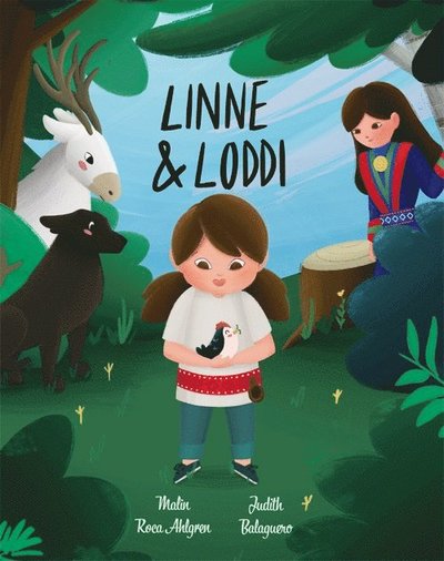 Cover for Malin Roca Ahlgren · Linne &amp; Loddi (Hardcover Book) (2022)