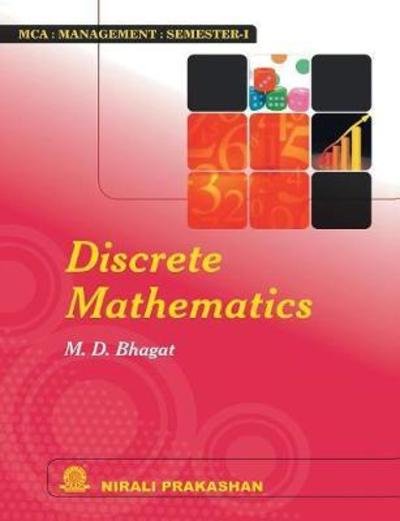 Cover for M D Bhagat · Discrete Mathematics (Pocketbok) (2013)