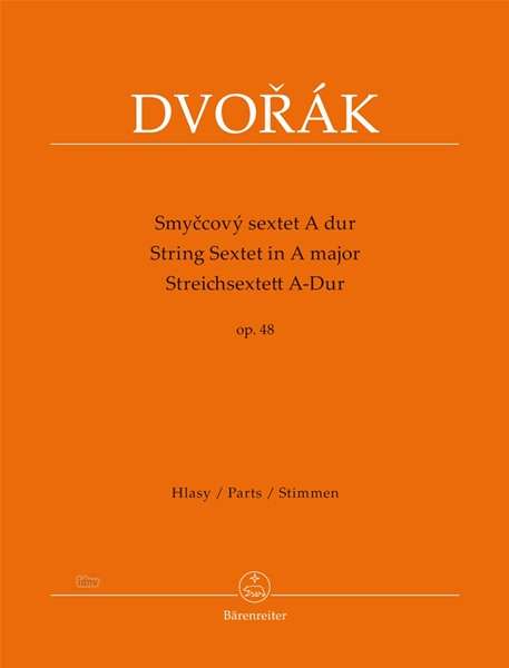 Cover for Dvorak · Streichsextett A-Dur op. 48 / Sm (Bok)