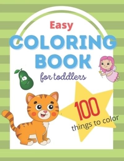 Cynthia Bracken · Easy Coloring Book For Toddlers (Paperback Book) (2020)