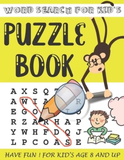 Cover for Emma Mason · Word Search for Kid's Puzzle Book (Paperback Book) (2020)