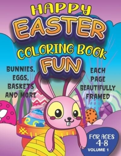 Cover for Technographics Publishing · Happy Easter Coloring Book Fun (Paperback Book) (2021)