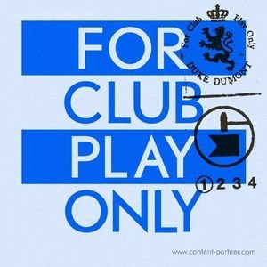 Cover for Duke Dumont · For Club Play Only Pt.1 (12&quot;) (2012)