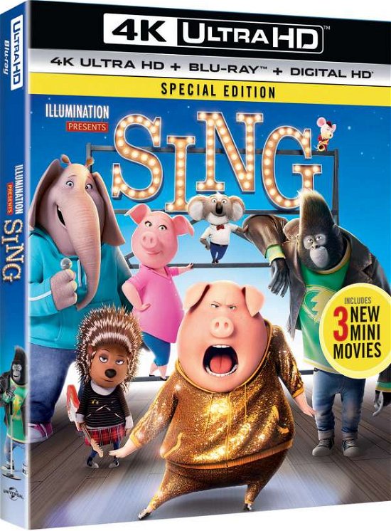 Sing - Sing - Movies - Universal - 0191329001868 - March 21, 2017