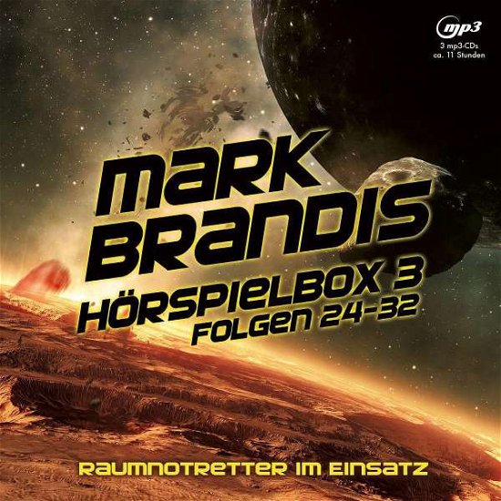 Cover for Mark Brandis · H÷rspielbox 3 - Raumnotretter Im Einsatz (CD) (2021)