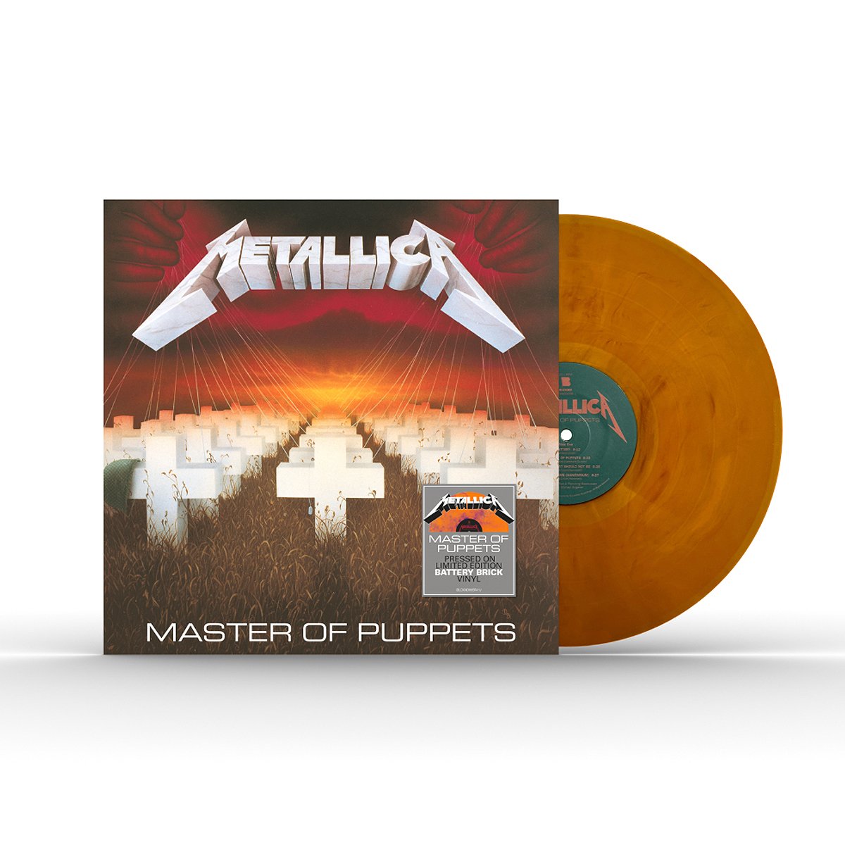 Metallica · Master of Puppets (LP) [Battery Brick Vinyl edition
