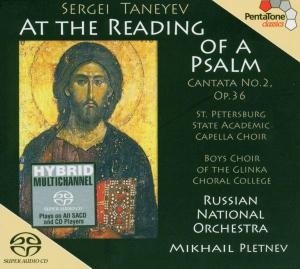 Cover for S. Taneyev · At the Reading of Psalm Op.36 (CD) (2004)