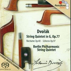 Cover for Philharmonisches Steichquintett Berlin · Streichquintett op.77 (SACD) (2011)