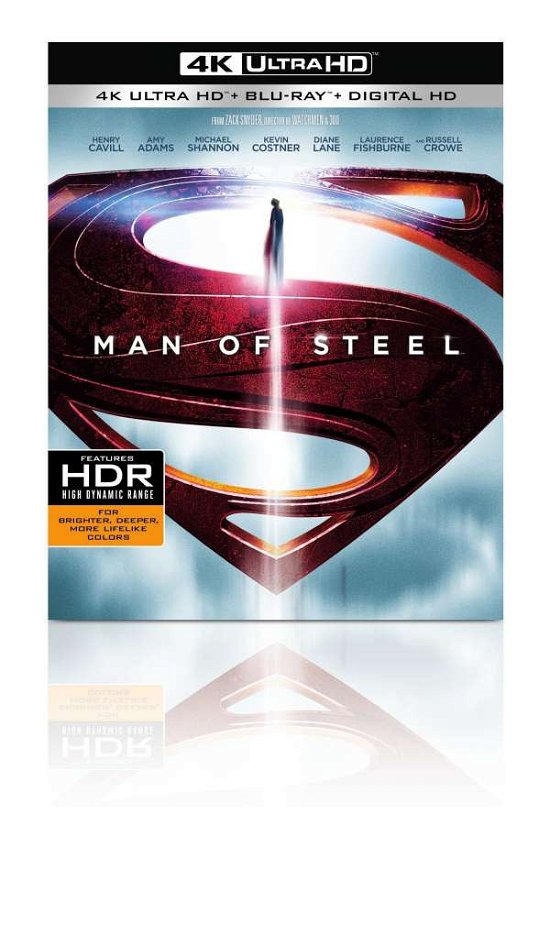 Cover for Man of Steel (4K UHD Blu-ray) (2016)