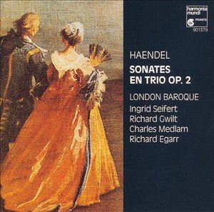 Triosonater - George Frideric Handel - Musiikki - HARMONIA MUNDI - 3149025048868 - lauantai 1. maaliskuuta 1997