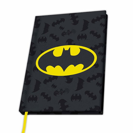 DC Comics Batman Logo A5 Notebook - Abystyle - Livros - ABYSSE UK - 3665361017868 - 1 de março de 2024