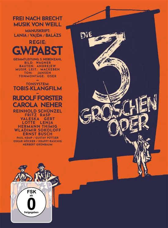 Cover for Georg Wilhelm Pabst · Die 3-groschen-oper-mediaboo (Blu-ray) (2019)