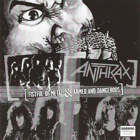 Cover for Anthrax · Fistful Of Metal &amp; Armed And Dangerous (CD)